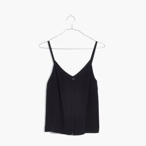 Madewell Silk Button-Down Cami